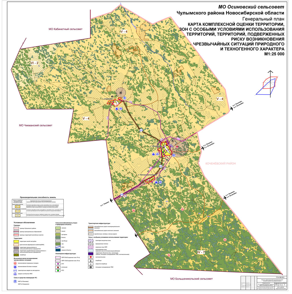 Коченевский район новосибирской области карта